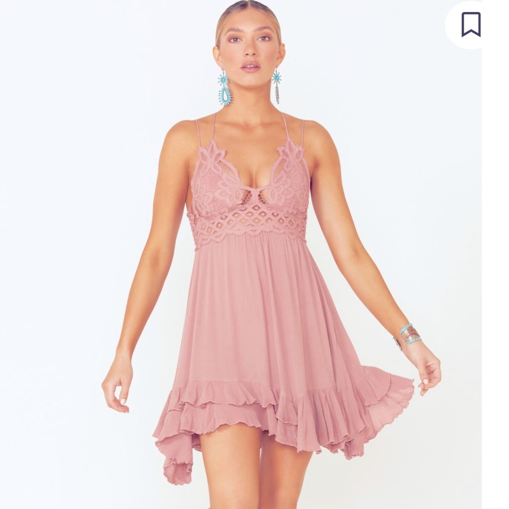 Free people blush pink Adella dress - Size XS